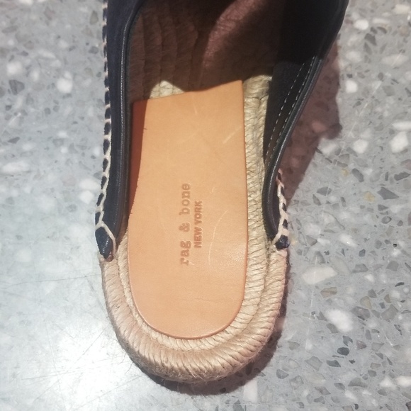 New Rag & Bone midnight blue Suede Leather Slipon - Picture 3 of 7